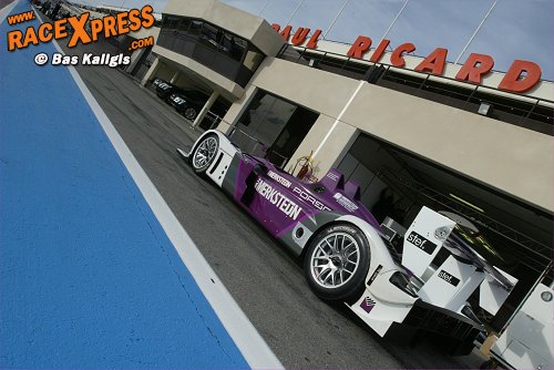 De Porsche RS Spyder van VM Motorsport